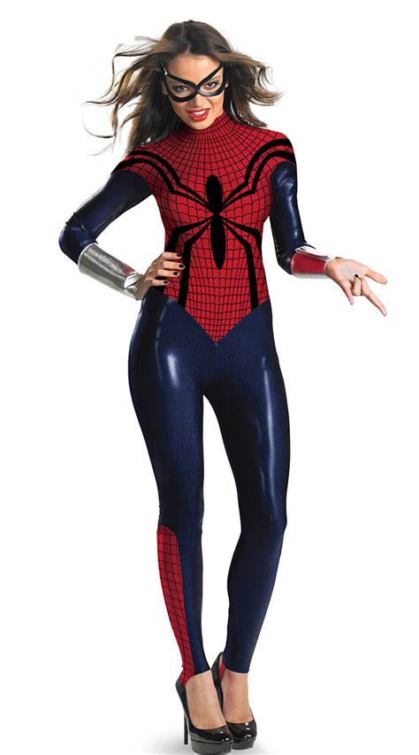 Marvel Comics Sexy Spiderman Bodysuit Adult Women S