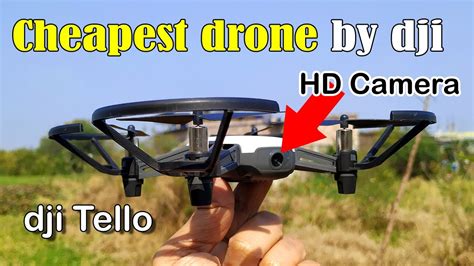 dji tello drone unboxing review  sample quality test video youtube