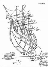 Coloring Discovery Boat Treasure Planet Ship Pages Popular sketch template