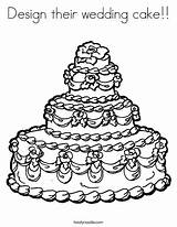Cake Coloring Wedding Their Favorites Login Add sketch template
