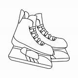 Hockey Coloring Skate Printable Rink Pages Drawing Ice Getcolorings Getdrawings Skating sketch template