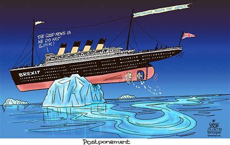 oliver schopf editorial cartoon great britain brexit brexit extension  january
