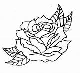 Outline Rose Outlines Roses Drawing Flower Simple Drawings Clipart Flowers Traditional Tattoo Cliparts Deviantart Coloring Cool Tattoos Library Designs Easy sketch template