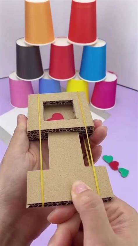easy cardboard craft  kids pinterest