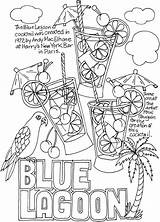 Coloring Pages Cocktails Book Doverpublications Dover Publications Wine Adult Welcome Hour Happy sketch template