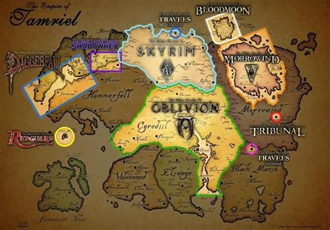 oblivion map  skyrim map boostersilent