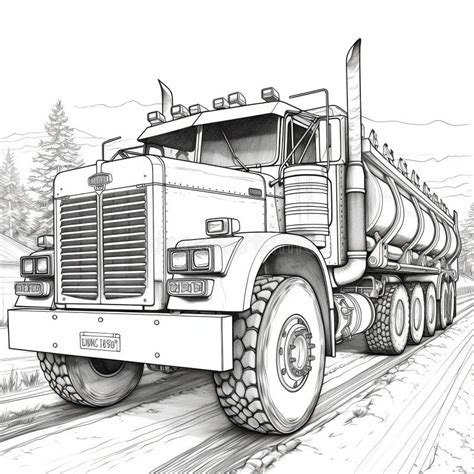 coloring pages trucks stock illustrations  coloring pages trucks
