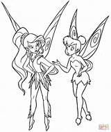 Fairies sketch template