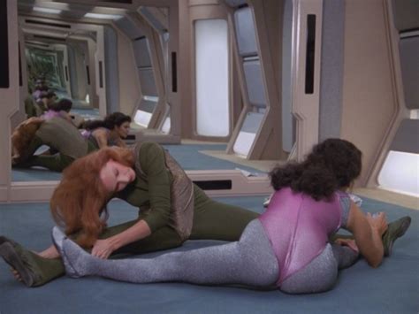 Naked Marina Sirtis In Star Trek The Next Generation