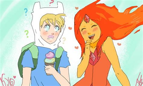 Flame Princess And Finn By Vanush07 On Deviantart