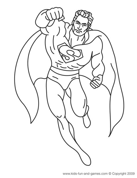 superhero coloring pages    print