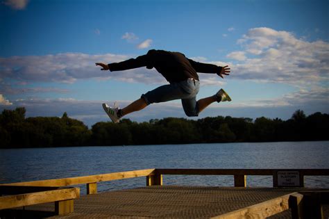man jumping  stock photo public domain pictures