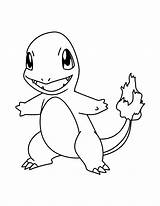 Coloring Pages Charmander Pokemon Color Print sketch template