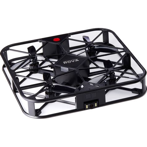 rova flying selfie drone black arova blk bh photo video