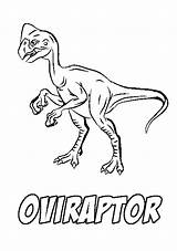 Oviraptor Dinossauros sketch template