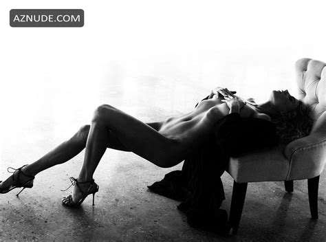 Charlotte Mckinney Nude Covered Censored Black And White
