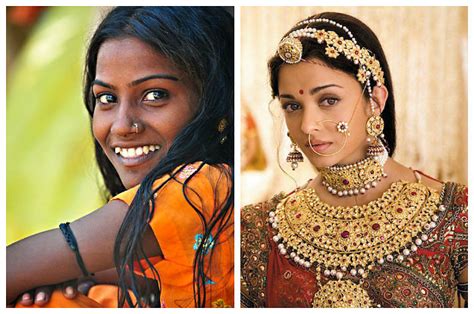 these two pictures perfectly sum up what s wrong with indian beauty standards