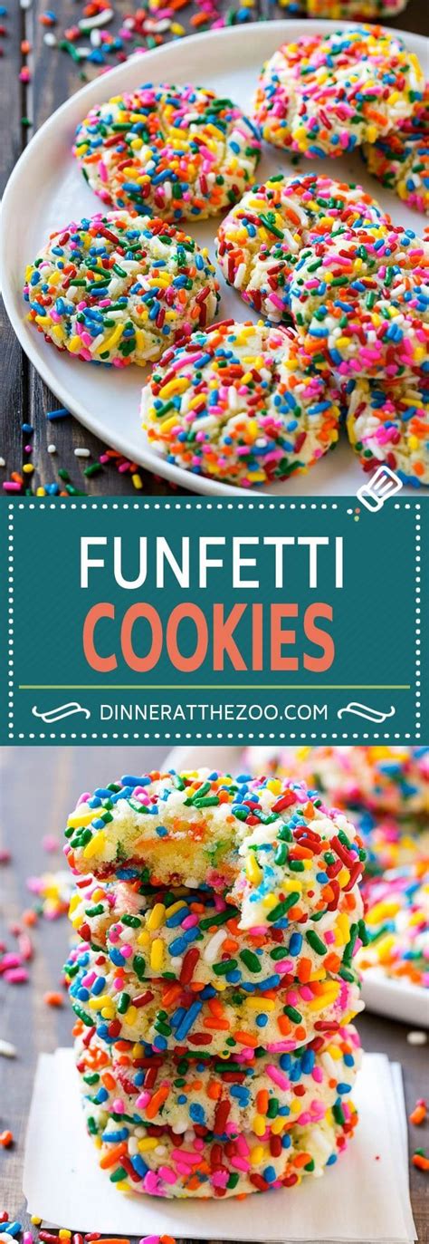 funfetti cookies recipe funfetti cake mix cookies sprinkle cookies