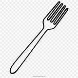 Gabel Garfo Fork Tenedor Cutlery Plato Cuberteria Pngegg sketch template