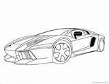 Lamborghini Coloring Pages Aventador Printable Drawing Print Veneno Sheets Car Gallardo Adults Color Getdrawings Getcolorings Side Colorings Race Template Sketch sketch template