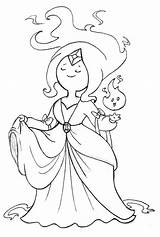 Princess Flame Finn Adventure Time Dress Coloring Pages Javidluffy Prize Line Anime Deviantart Cute Google Choose Board Characters Printable sketch template
