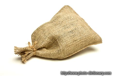 hessian sack photopicture definition  photo dictionary hessian