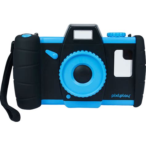 pixl toys pixlplay kids smartphone camera case blue ppblue