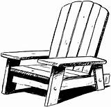 Chair sketch template