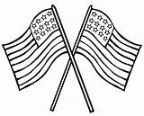 Flag American Coloring Clip Drawing Clipart Outline Puerto Printable Waving Flags Pages Drawings Rican Rico Sheet Color Cliparts Getdrawings Colors sketch template
