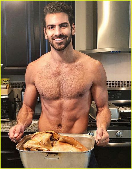 Nyle Dimarco Shares Hot Shirtless Photo Cooking