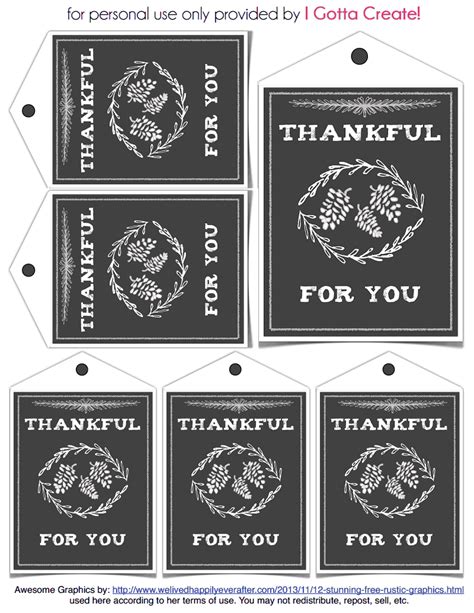 thankful gift tagspdf    gift thankful gifts