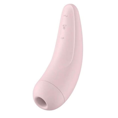 Satisfyer Curvy 2 Rechargeable Silicone Clitoral Stimulator Pink