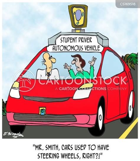 steering wheel cartoons  comics funny pictures  cartoonstock