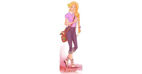 Hipster Rapunzel Disney Princess Art Popsugar Love And Sex Photo 178