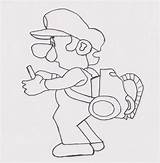 Mansion Luigis Fc08 Ohh Gameboy Cleaner Divyajanani sketch template
