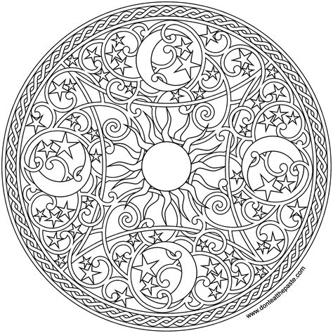 celestial coloring pages coloring home