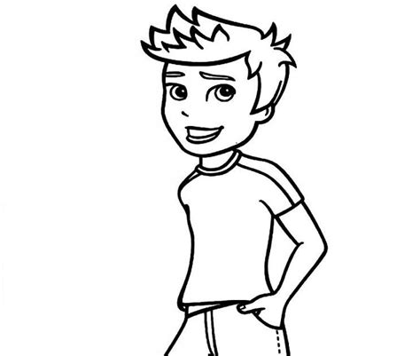 printable coloring pages  boys printable color