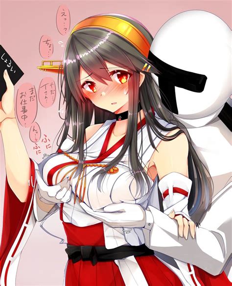 Haruna And T Head Admiral Kantai Collection Drawn By Tsukui Kachou