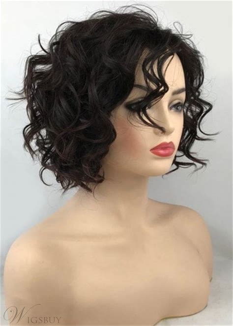 new pics bob hairstyle short curly synthetic hair capless