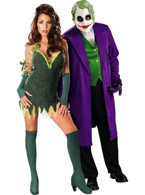 poison ivy and the joker couples costumes party city look