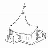 Chiese Kleurplaten Kerken Chiesa Kirchen Midisegni Della Animaatjes Catechismo Coloratutto sketch template