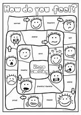 Feelings Worksheets Printable Preschoolers Activities Emotions Feel Game Therapy Do Kindergarten Social Preschool Printables Chart Board Worksheet Kids Coloring Pages sketch template