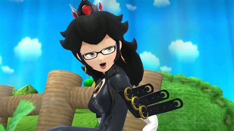 Bayonetta Peach [super Smash Bros Wii U ] [mods]