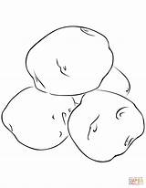 Ziemniaki Kartoffeln Kartoffel Ausmalbild Pomme Terre Ausdrucken Kolorowanka Bilder Drukuj sketch template