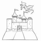Coloring Pages Castles Knights Boys Cars Chevy sketch template