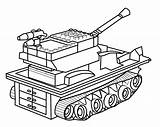 Tanque Tanques Abrams Sturmtiger Lego Combate Colorironline sketch template