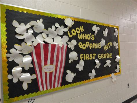 I Want To Make A Popcorn Bulletin Board For Hs Ideas