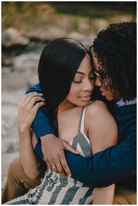 this engagement shoot is filled with smiles and style lesbian
