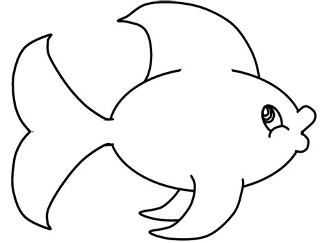 simple fish drawing    clipartmag