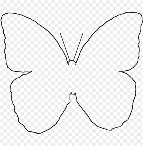 hd png butterfly wings template printable butterfly